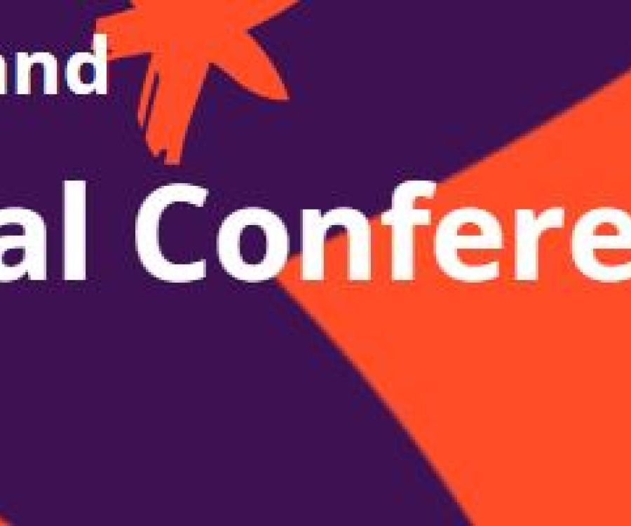 CIPD Ireland Annual Conference 2025 banner with bold purple and orange design