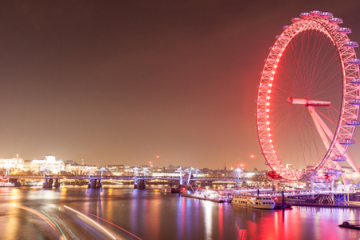 London eye red